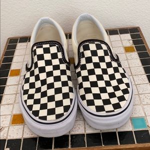 Classic checkered Vans